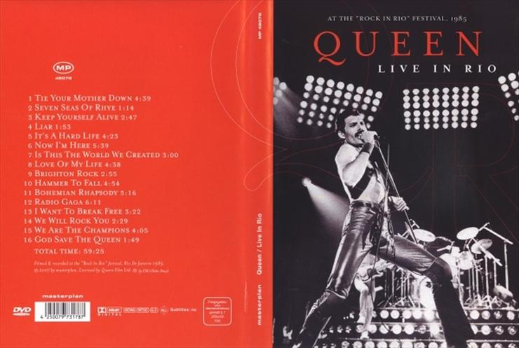 OKŁADKI DVD -MUZYKA - Queen - Live in Rio.jpg