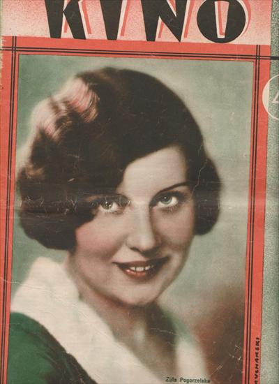 Stare kino - zdjęcia - Zula Pogorzelska 1931.JPG