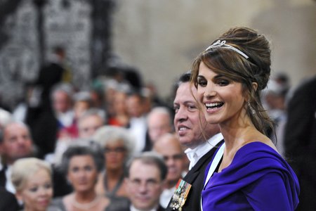 Rózne - Królowa Rania i król Abdullah.jpg