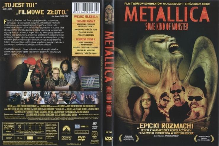 OKŁADKI DVD -MUZYKA - Metallica - Some kind of monster.jpg