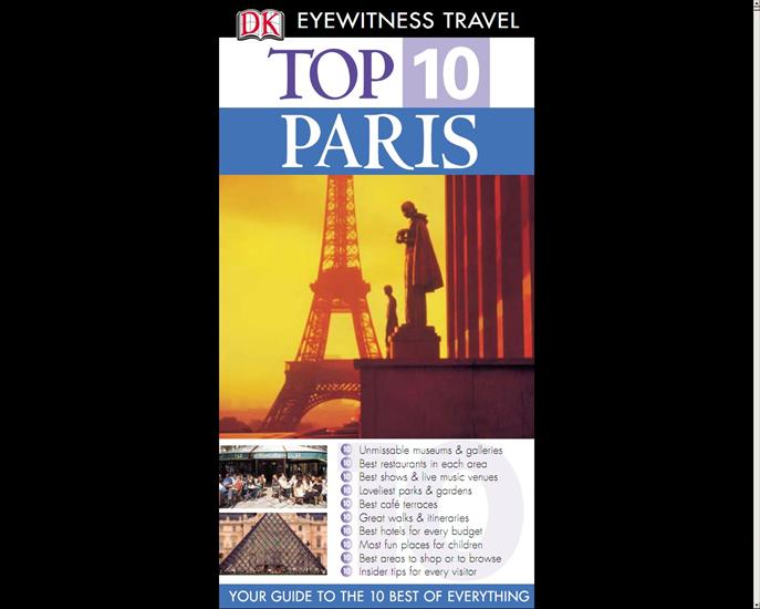 Przewodnik Eyewitness Travel - Eyewitness Travel TOP 10 - Paris.jpg