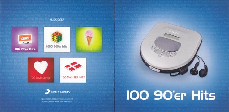 VA - 100 90 Hits 2009 6 CD - 100 90er Hits_front SHQ.jpg