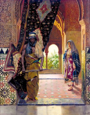 Obrazy orient - THE GUARD OF THE HAREM.jpg