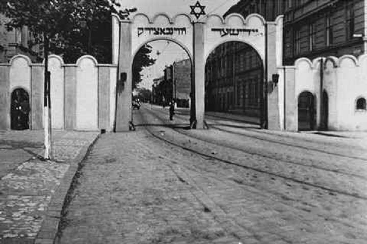 archiwalne fotografie II wojna światowa - getta niemieckie w Krakowie getto13.jpg