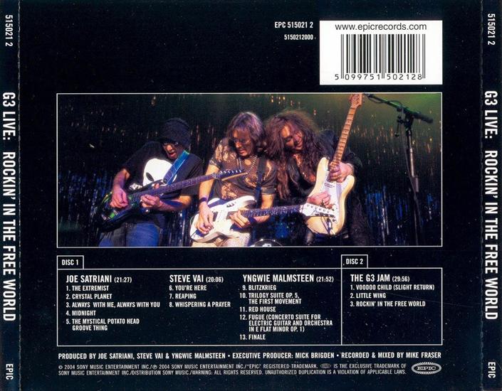 2004 Joe Satriani - G3 - Rockin In The Free World - Joe Satriani  G3 - Rockin The Free World 2004 Back.jpg