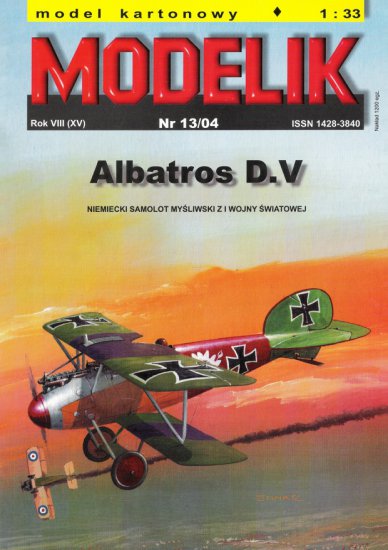 Modelik 2004-13 - Albatros D.V - A.jpg