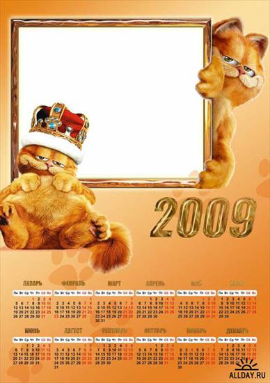  Ramki z Kalendarzem na 2009 rok - kalendarz 2009.jpg