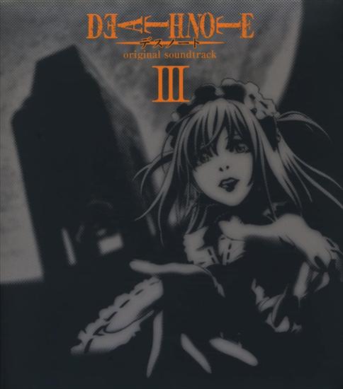 DEATH NOTE - Original Soundtrack III - Case Cover Front.jpg
