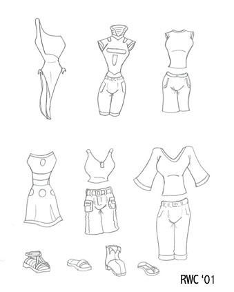 Nauka rysowania - Clothes.jpg