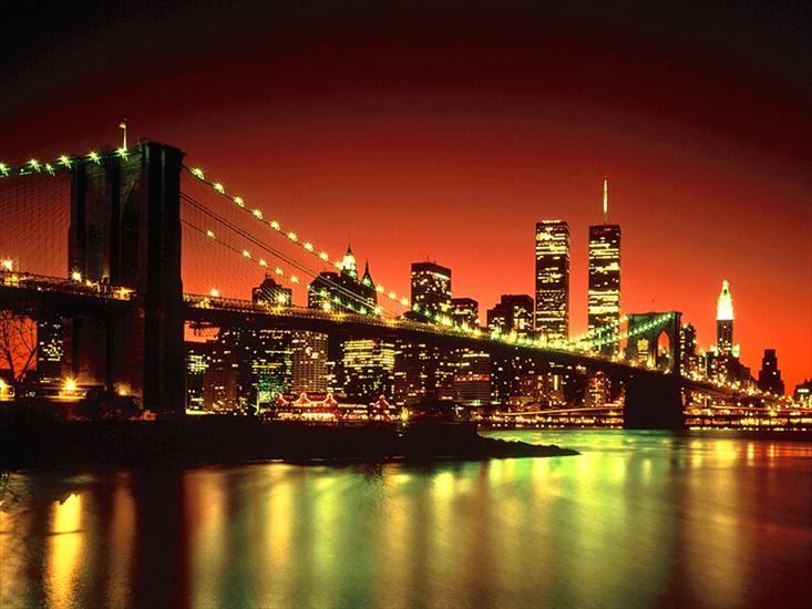 TAPETY ZNANE MIEJSCA ŚWIATA - Brooklyn Bridge - New York 3.jpg