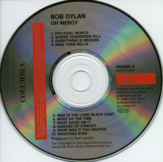 Bob Dylan - Oh Mercy REMASTERED-2003 - Bob_Dylan_-_Oh_Mercy_Cd.jpg
