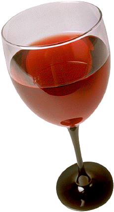 Dodatki do  Photo Gollage - glass of red wine.gif