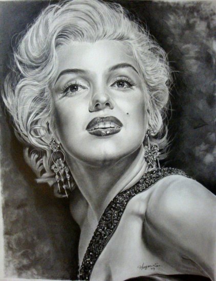  ZNANI i LUBIANI - Marilyn_Monroe_golden_era_11th_by_Hongmin.jpg