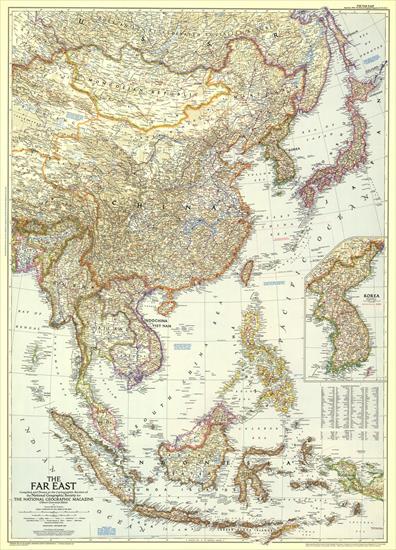 Mapy National Geographic. 539 map. Wysoka jakość - Far East 1952.jpg