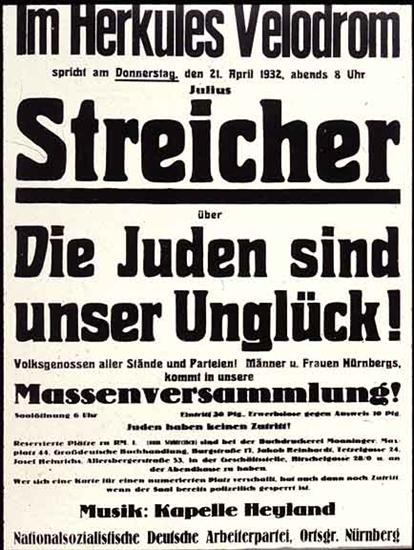 Nazistowskie plakaty - Nazi_streicher.jpg
