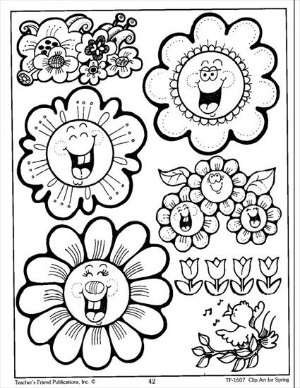 malowanki - TF 1607 Clipart For Spring  48 pgs_41.jpg