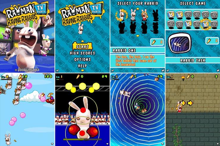 GRY Nokia 95 i INNE1 - Rayman Raving Rabbids TV Party1.jpg