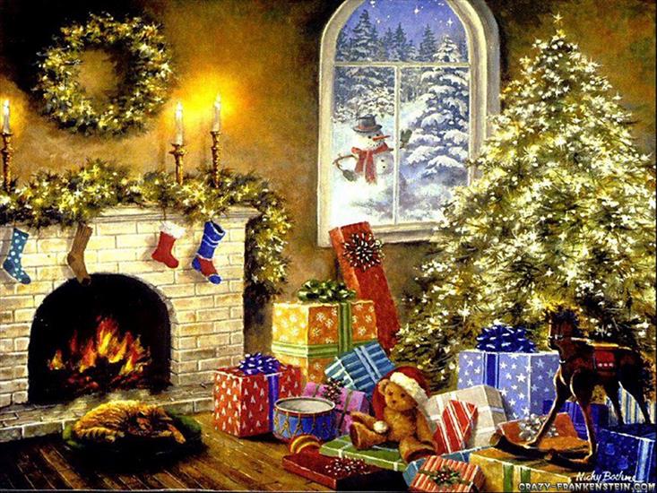Tapetki świąteczne - christmas-tree-living-room.jpg