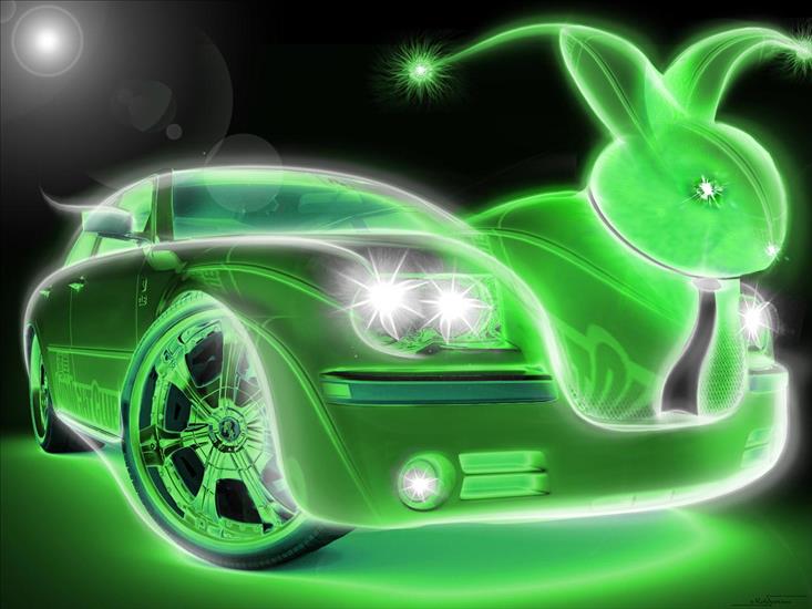 Fantasy Neon Car - Fantazy-CaR-StyleBy Kokhan Anton -15Business Class Bunny-Green.jpg