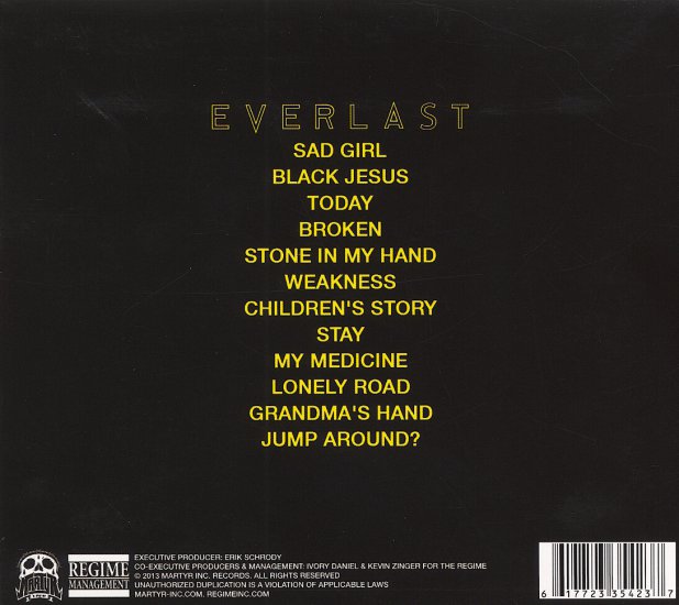 2013 - The Life Acoustic - Everlast - The Life Acoustic - Back.jpg