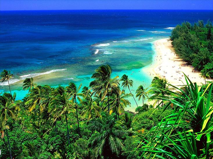 Tapety Krajobrazy Landcape - Kee Beach, Kauai, Hawaii.jpg