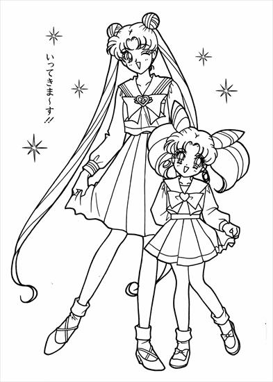 Kolorowanki Sailor Moon1 - Coloring 190.gif