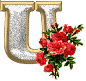 Alfabety z Bukietem kwiatów - 015 - u.gif