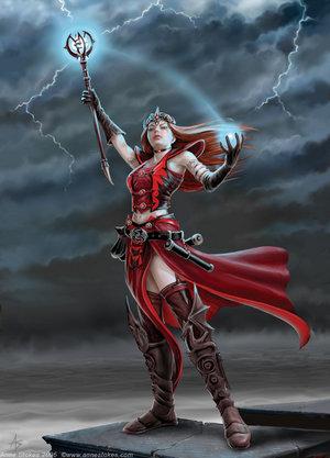 czarodziejki, wiedźmy i czarownice - scarlet_mage_by_ironshod.jpg