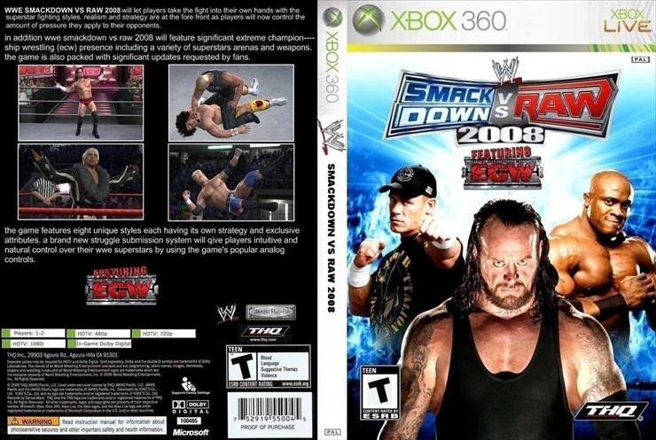 Okładki do gier Xbox360 - Wwe_Smackdown_Vs_Raw_2008_PAL_Custom-cdcovers_cc-front.jpg
