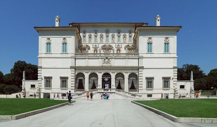 pałace i zamki - 800px-Galleria_borghese_facade.jpg
