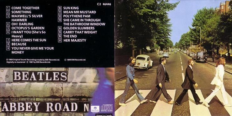 The Beatles - Abbey Road - pull out, front and back, outside.JPG