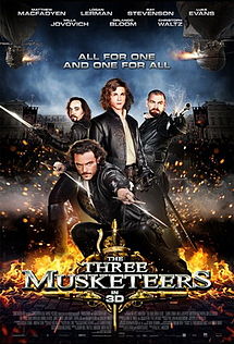  PLAKATY DO FILMÓW 2011-2012- 2013  - The Three Musketeers 2011.jpg