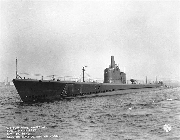 OKRĘTY I ŻAGLÓWKI - USS_Amberjack_SS-219.jpg