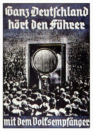 plakaty i pocztówki - All_Germany_Listens_to_the_Fuhrer_jk.jpg