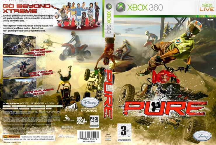 Okładki do gier Xbox360 - Pure Dvd-front.jpg