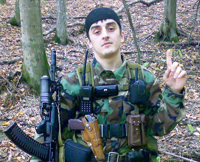 Partyzantka Czeczeńska - Chechnya - Commander Akraman.jpg