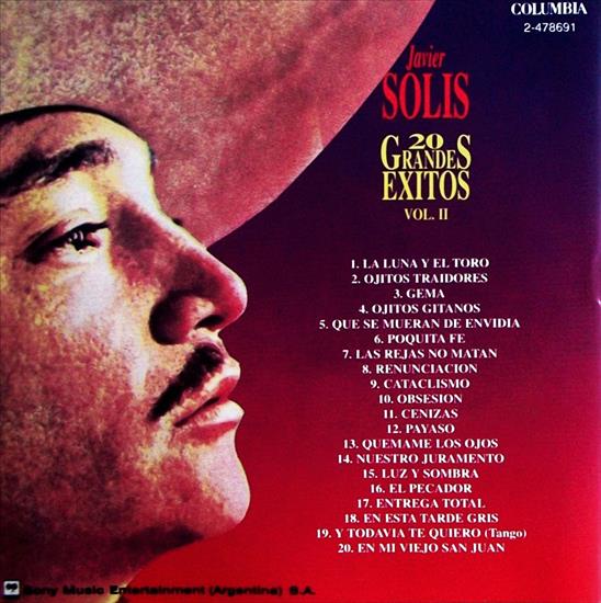 Javier Solis - 20 Grandes Exitos Vol. II 1995 - Inside.jpg
