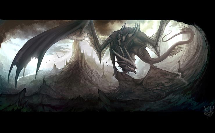 SMOCZA GALERJA - Dark_dragon_lord_by_VampirePrincess007.jpg