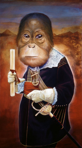 Kris Kuksi - orangutan the messenger.jpg