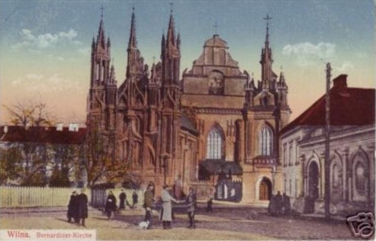 Litwa Wilno - 1910_Wilna_Bernardiner_Kirche_001.jpg