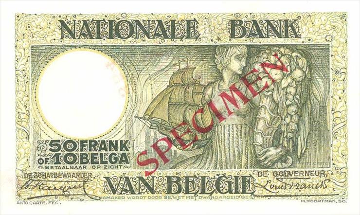 Belgia - BelgiumP101s-50Francs10Belgas-1928-donatedvl_b.jpg