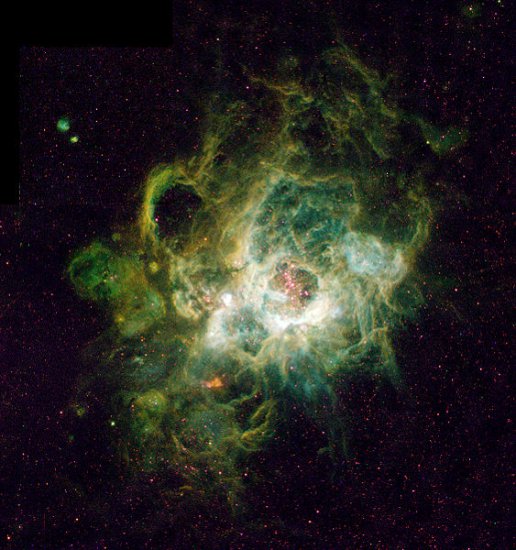 Obiekty opisane - Mgławica emisyjna NGC 604 w gwiazdozbiorze Trójkąta.jpg