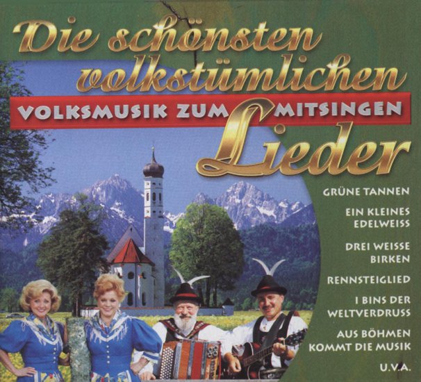 Die schnsten volkstmlichen Lieder - Die schnsten volkstmlichen Lieder - 2 CD Box - F.jpg