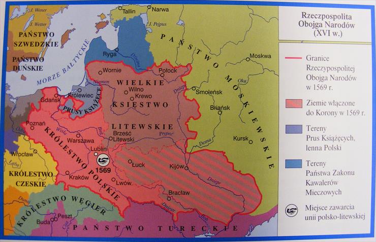 Mapy Polski - XVI w - Rzeczpospolita Obojga Narodów.jpg